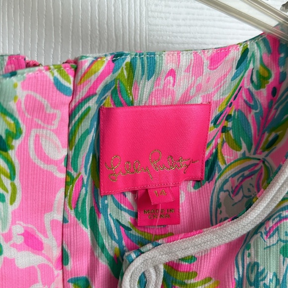 Gabby pink shift dress - size 14 - Picture 4 of 10